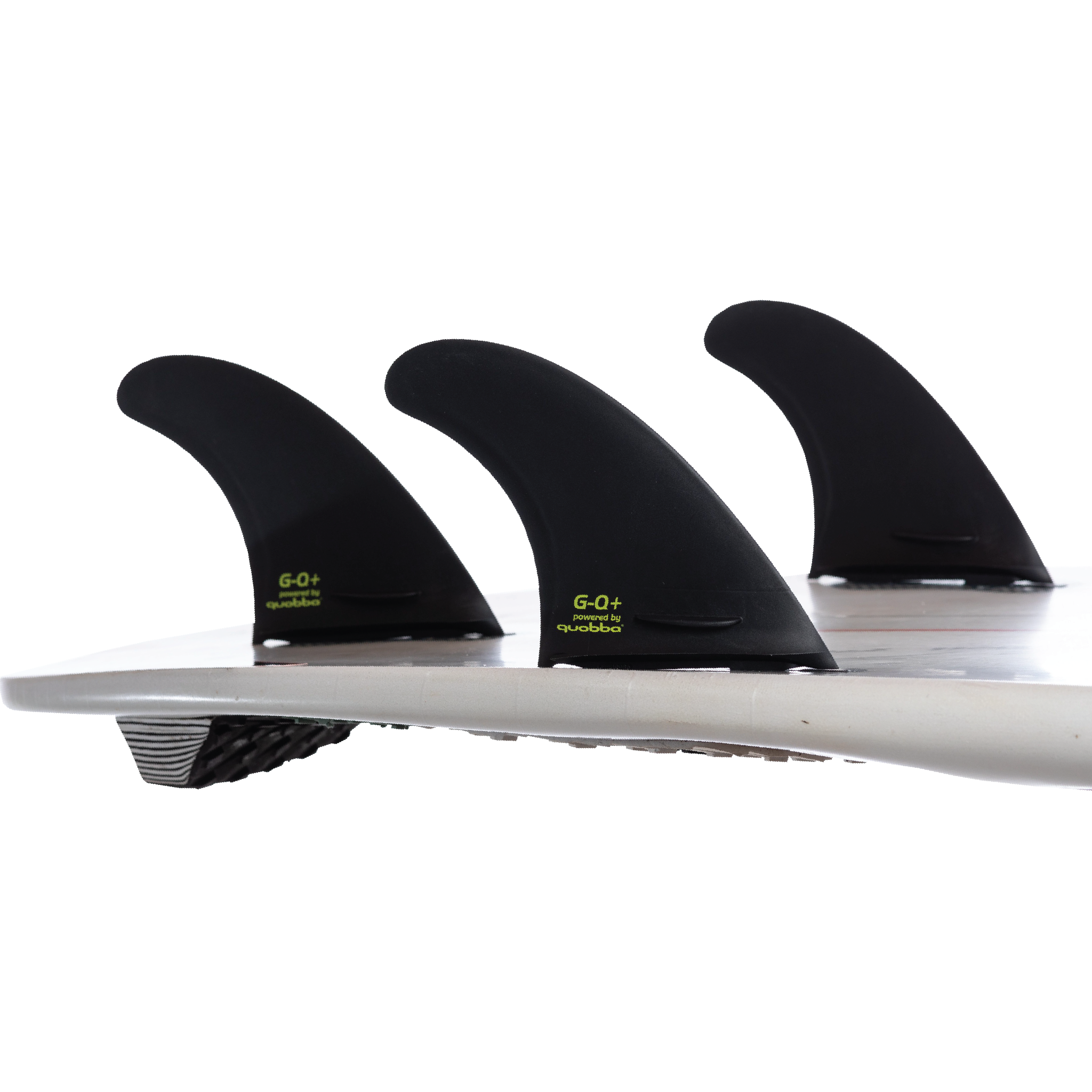 Dark Glass Series Large Dual Tab Thruster Set Quobba Fins