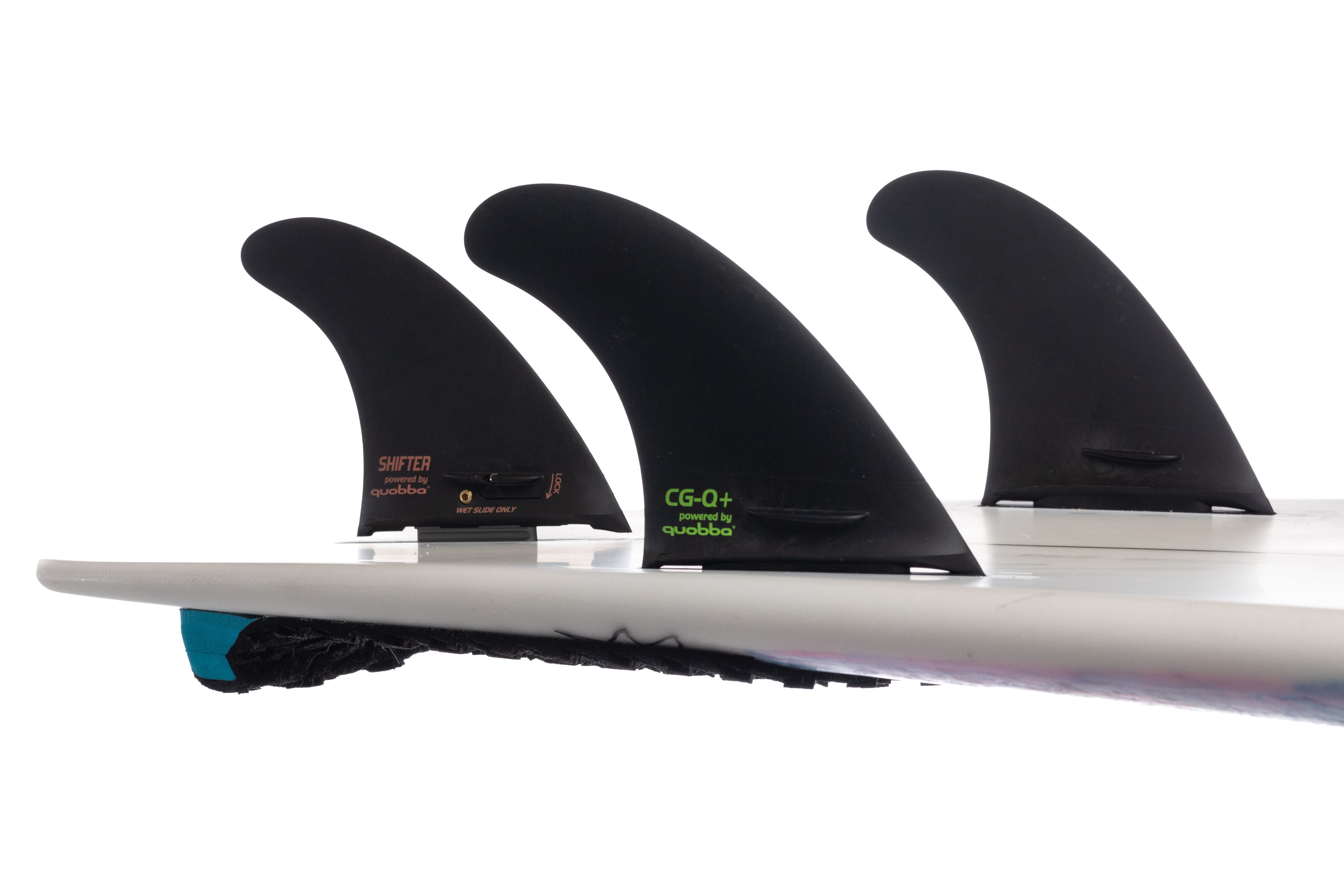 Buy Now - Shifter Fin Dual Tab + Thruster Set (4 x fins) Package
